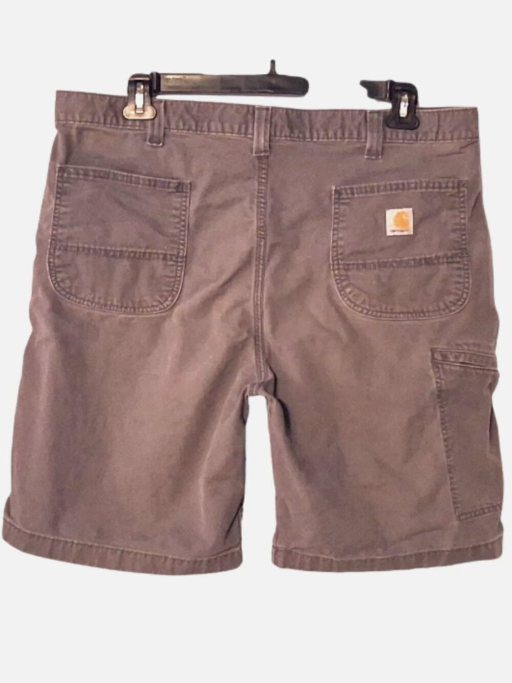 Carhartt Mens Canvas Utility Shorts size 40" x 9" Relaxed Fit Grey RN 14806